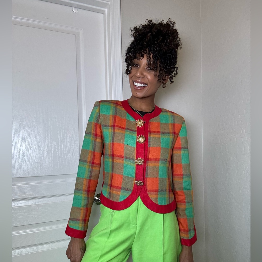 The Linda Lewis Collection Vintage Blazer - Picture 2 of 11